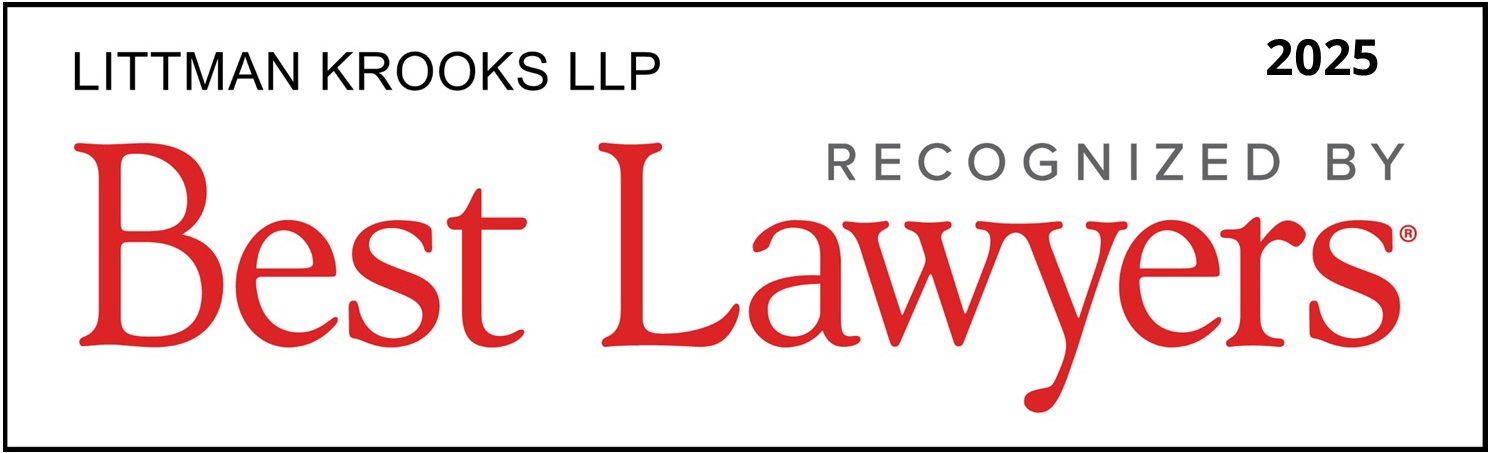 Littman Krooks LLP Recognized by Best Lawyers 2025